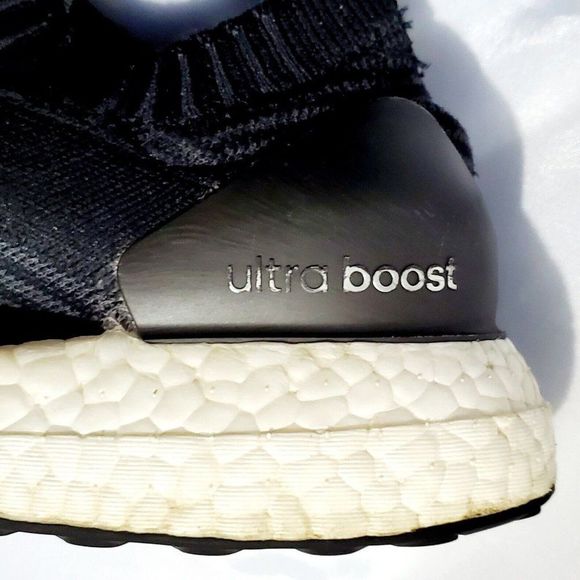 Adidas Ultraboost X Core Running Sneakers BB6162 Black Carbon Women's Size 10 - Picture 6 of 10